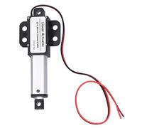 Low Noise Mini Linear Actuator DC 12V 30mm Stroke 15mm/s Speed 50N Force T-Screw Internal Limit Switch for Home Medical Industrial Automation
