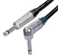 Low Noise PRO Electric Guitar Lead. 1/4 inch Mono Neutrik Jacks 2m, 3m, 5m Cable