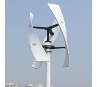 Low Noise Vertical Wind Turbine - 100-600W Magnetic Levitation 3 Phase AC Generator for Home Energy
