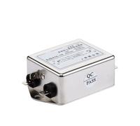 Low-pass anti-interference single-phase AC double-section 220V power filter SJD410-3A 6A 10A 20A 30A