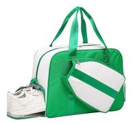 Low Pickleble Large Capacity Sports Racket Bag, Paddle Harness with Shoe Compartment, Multi-Section Organizer, Lightweight Racket Tote | Gym Travel Leisure Tour