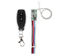 Low Power RF Relay Receiver at 433 Mhz for Convenient Wireless Light Switching (single(AB(30-50m) White)
