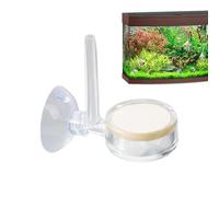 Low-Pressure Bubbler for Aquarium Fish Tanks, Transparent Aquarium Air Pump Accessories, Efficient Co2 Diffuser Kit No Soak for Aquarium Planted Tank