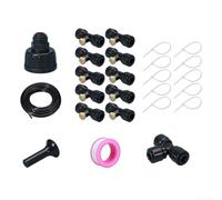 Low Pressure Spray Cooling Solution for Outdoor Areas with Compatibility for Existing Drip Irrigation Infrastructure (10m)