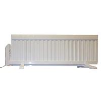 Low Profile (1380 x 300 mm) 800W Oil Filled Electric Radiator Heater - Wall Mounted or Portable with LCD Thermostat Programmable