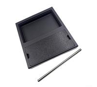 Low Profile Drip Tray for Gaggia Classic Pro RI9380, RI9403, RI9480 & New Classic, 2nd Gen Slim Design with Drain Pipe for Scales and Tall Cups, Heat-Resistant ABS Plastic Coffee Machine Accessory(B)