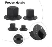 Low Profile Driver Socket Adapter Set, 4-Piece Steel Socket Converter for 1/2", 3/8", 3/4", 1" Drive Sizes, Stackable Design for Tight Spaces