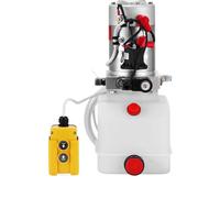 Low Profile Hydraulic Lifting Jack 12V Dc Hydraulic Pump Single Acting Plastic Oil Tank For Dump Trailer Tailgate Car Jak Lift Power Unit Car Hydraulic Pumps
