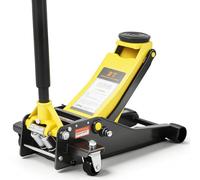 Low Profile Hydraulic Trolley Floor Jack, 3 Ton Capacity, Dual Piston Quick Lift Pump, Heavy Duty Steel, 75mm - 505mm Lifting Range for Cars and SUVs