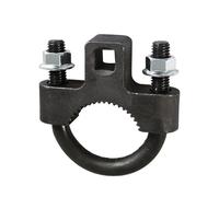 Low Profile Inner Tie Rod Tool - Non-Slip Teeth, 3/8 Inch Drive Compatibility, Secure Grip Handle | Professional Steering System Repair Wrench for Auto Technicians Vehicle Assembly Disassembl