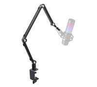 Low Profile Microphone Arm - Adjustable Mic Stand Desk with Sturdy Desk Mount, Foldable Mic Boom Arm, Professional Microphone Desk Stand for Podcast,Studio & Streaming (70CM)