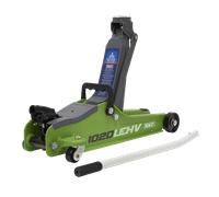 Low Profile Short Chassis Trolley Jack 2 Tonne - Green