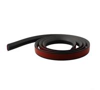 Low-Profile Silicone Seal Strip for Wet Dry Separation at Shower Thresholds and Transition Flooring Areas (black 200cm)