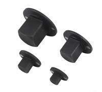 Low Profile Socket Adapter Set for Impact Driver, Heat-Treated Stainless Steel, Compact Space-Saving Design, Secure Non-Slip Grip, High-Torque Performance, 1in to 3/4in, 3/4in to 1/2in