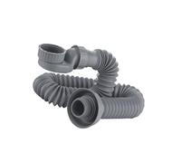 Low Profile Space Saving Bathtub Shower Drain Pipe Flexible Flexible Freestanding Tub Drain