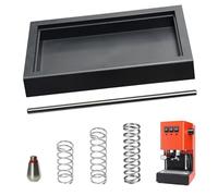 Low Profile Thin Drip Tray & One Single Hole Steam Tip & 6 Bar 9 Bar 12 Bar OPV Spring Modification Kit & Long Stainless Steel Tube, Fit for Gaggia Classic Pro Traditional Espresso Coffee Machine
