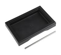 Low Profile Thin Drip Tray Set with Long Stainless Steel-Tube Compatible for Gaggia for Classic Pro Espresso Machine(A)