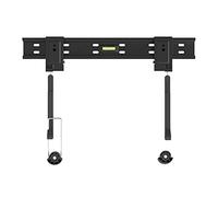Low Profile TV Stand & Wall Bracket for 32"-60" TVs Fixed Mount with Dstring Lock & Built-in Level Supports Up to 110lbs Universal Fit for Easy Installation