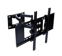 Low Profile TV Stand & Wall Mount Bracket for 32-70 Inch LED LCD Curved TVs - Adjustable Design for Optimal Viewing Experience Easy Installation & Space-Saving Solution