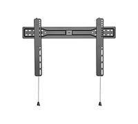 Low Profile TV Wall Mount Bracket for 37"-80" TVs, Universal Fixed Mount with Magnetic Pull Cord, Supports Up to 110lbs