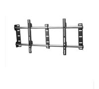 Low Profile TV Wall Mount Bracket, Stainless Steel Fixed Holder for 32-75 Inch Flat Screen LCD TVs, Monitor Stand, Space-Saving Design, Easy Installation