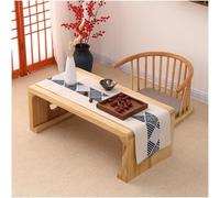 Low Rectangular Floor Table - Japanese Tea Table for Tatami Style Seating, Ideal Accent Furniture for Traditional Decor