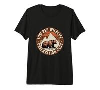 Low Res Wildlife Observation Club Bear Watch Premium T-Shirt