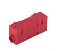Low Resistance 80A Quick Connect Terminal, Flame Retardant Insulation for Safe Electrical Connections (Red)
