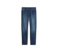 Low-rise jeans standard inseam standard length zip fly Marc O'Polo Bleu 33x34