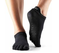 Low Rise Toe Socks ToeSox Black 6-8