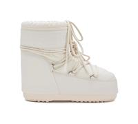 Low Rubber Cream Insulated Boots - female - Moon Boot - Winter Boots - White - 3 UK - Shoes 3 UK