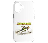 Low Run Speed Cheetah Motion Dynamic Graphic Design Case for iPhone 16