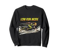 Low Run Speed Cheetah Motion Dynamic Graphic Design Sweatshirt