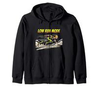 Low Run Speed Cheetah Motion Dynamic Graphic Design Zip Hoodie