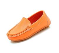 Low Shoes Boys 27 Soft Slippers for Little Kids Boys and Girls Slip On Dress Flat Shoes Boat Shoes Casual Shoes Sandals Girls 36, orange, 7 UK Child