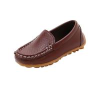 Low Shoes Boys 27 Soft Slippers for Little Kids Boys and Girls Slip On Dress Flat Shoes Boat Shoes Casual Shoes Sandals Girls 36, brown, 2 UK
