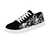 Low Shoes Teenagers Men's Casual Shoes Fashion Fabric Shoes Trainers Simplicity Sports Shoes Lightweight Fitness Shoes Breathable Running Shoes Hiking Shoes Running Sneakers, White, 8 UK
