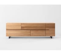 Low sideboard solid wood period - ZEITRAUM LOW SIDE EICHE