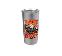 Low & Slow BBQ Smoker Grill Stainless Steel Insulated Tumbler