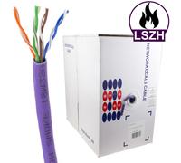 kenable Low Smoke CAT5e CCA LSZH LSOH UTP Ethernet Network Cable Reel Box 305m