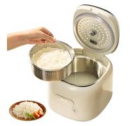 Low Sugar 2.5l Rice Cooker, Portable Rice Cooker 8 Functions, Low Carb Steamer, 24hr Delay Timer, Stainless Steel Steamer Basket, Easy To Clean