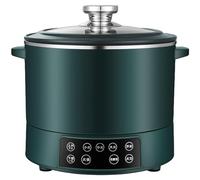 Low Sugar Rice Cooker 3L, 1500W Automatic Hot Pot with Steamer Basket, Touch Control, Fast Heating, 304 Stainless Steel Liner, 3 Speed Adjustable