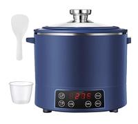 Low Sugar Rice Cooker 3L, Stainless Steel Steamer Basket, Smart Touch Control, 12H Delay Timer, Compact Appliance for Diabetic & Weight Loss Diet