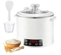 Low Sugar Rice Cooker with Smart Touch Control and 12H Delay Timer, Perfect for Rice, Grains, and Oats, Healthy Cooking Appliance