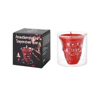 Low Temperature Candle SM Couple Game drip Wax Training Punishment SM Romantic Aromatherapy Candle (Chinese Red)