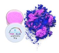 Low temperature, cold activated, thermochromic pigment, colour change from pink to blue at 18°C