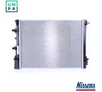 NISSENS 606217 Low Temperature Cooler, intercooler for RENAULT,SMART