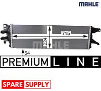 LOW TEMPERATURE COOLER, CHARGE AIR COOLER FOR VW CARAVELLE MAHLE CIR 8 000P