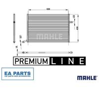 Low Temperature Cooler for MERCEDES-BENZ MAHLE CIR 26 000P NEW