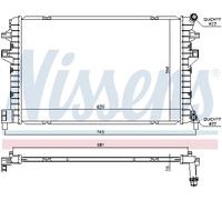 LOW TEMPERATURE COOLER, INTERCOOLER FOR AUDI CUPRA SEAT NISSENS 65306